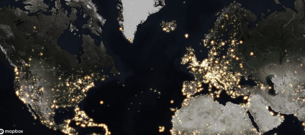 Earth 2 io Heatmap Zoomed Out